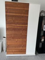 Schrank zu Sideboard Essplatz/Wohnzimmer, weiss/Nussbaum