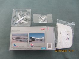 Herpa 1:500 Doppelset mit Boeing767-200 McDonnell DouglasDC3