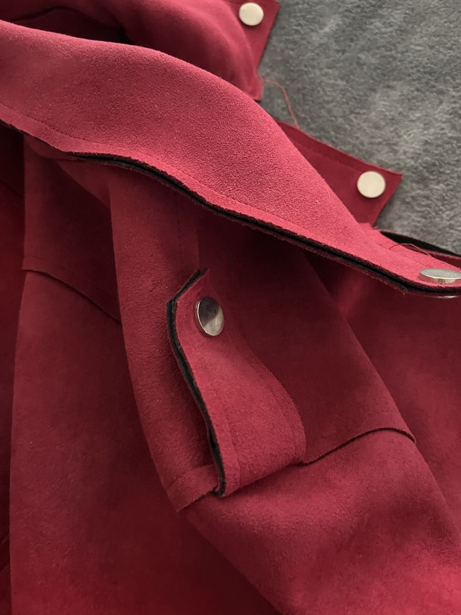 Giacche: Veste en daim rouge, classe, taille M – Nuovo (secondo la descrizione) da Meyrin venduto da Sandra6 5