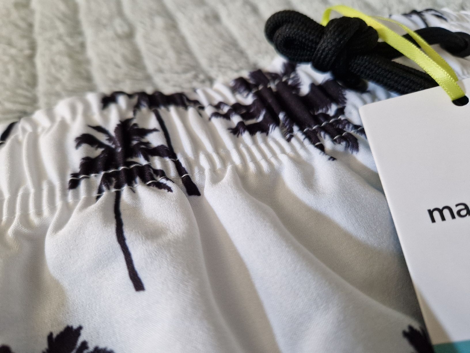 Costumi da bagno: Badehose, Herren, neu, mit Palmenmuster, Grösse L – Nuovo e nell'imballaggio originale da Hindelbank venduto da MRoeth1 2