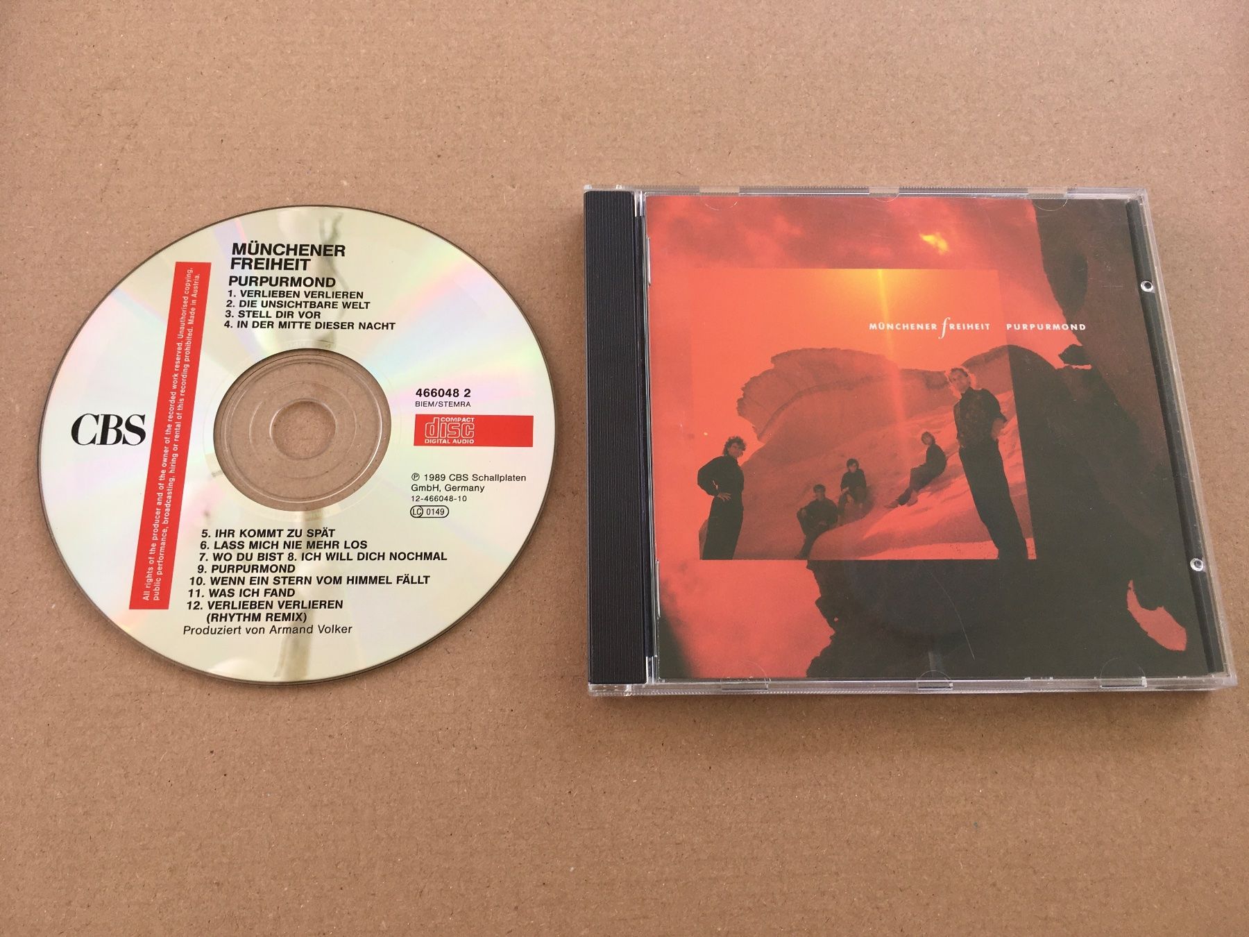 CDs: Münchener Freiheit - Purpurmond -CD- – Gebraucht aus St.Gallen von MedienJoe