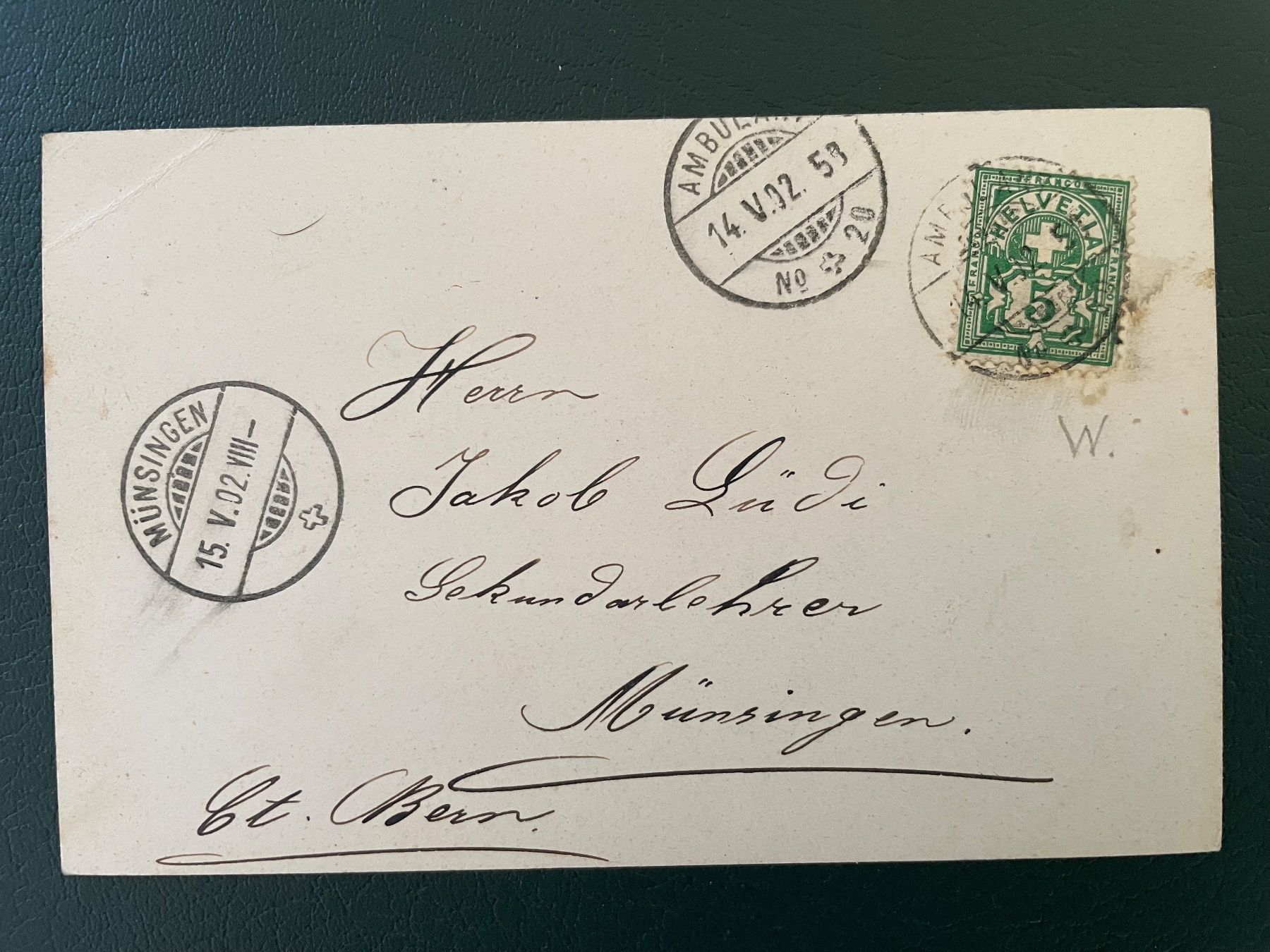 Cartoline postali: Locarno Hotel du Lac 1902 – Usato da Faido venduto da Luca555 1