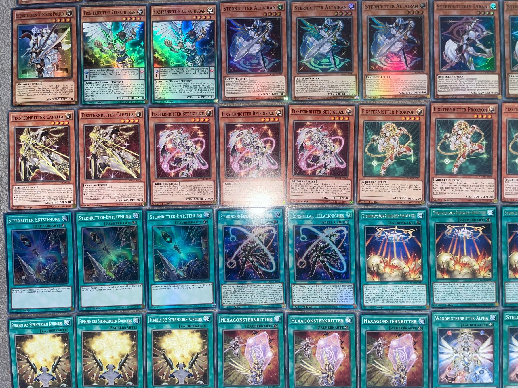 Yugioh Cartes à collectionner: Seltenes Sternzeichen / Sternritter Deck! – Neuf (Voir description) à Altstätten SG par ChangeMaker 3