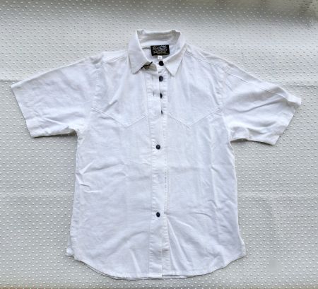 Top Spirit Hemd, weiss, Grösse XS, 55% Leinen
