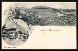 Wäckerschwend, Ansicht vom Gasthaus, Te