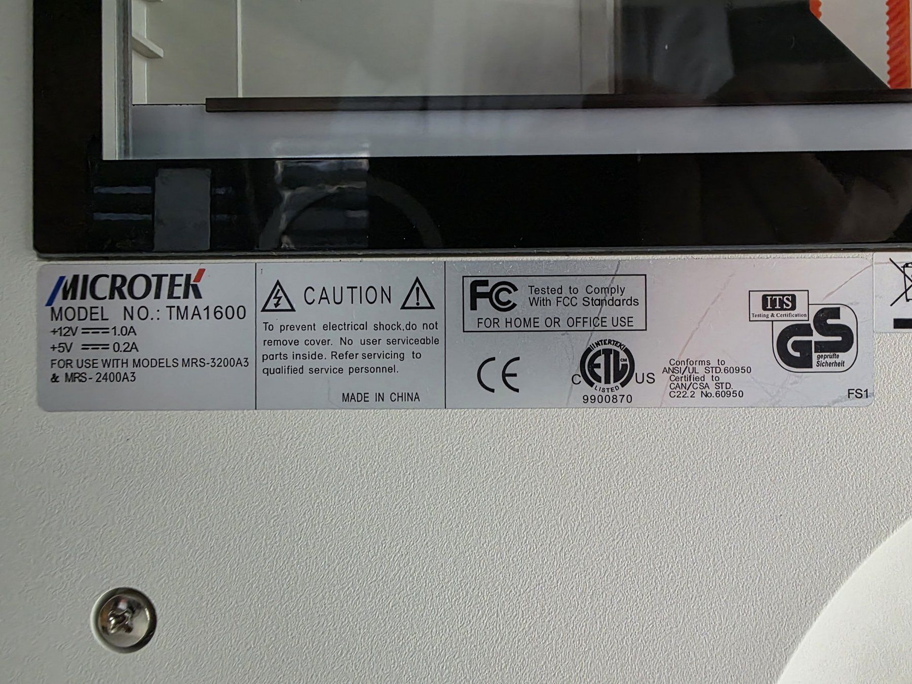 Scanner: A3-Scanner Microtek ScanMaker 9800XL Plus + TMA1600 Durchlic – Usato da Safenwil venduto da gudda 9