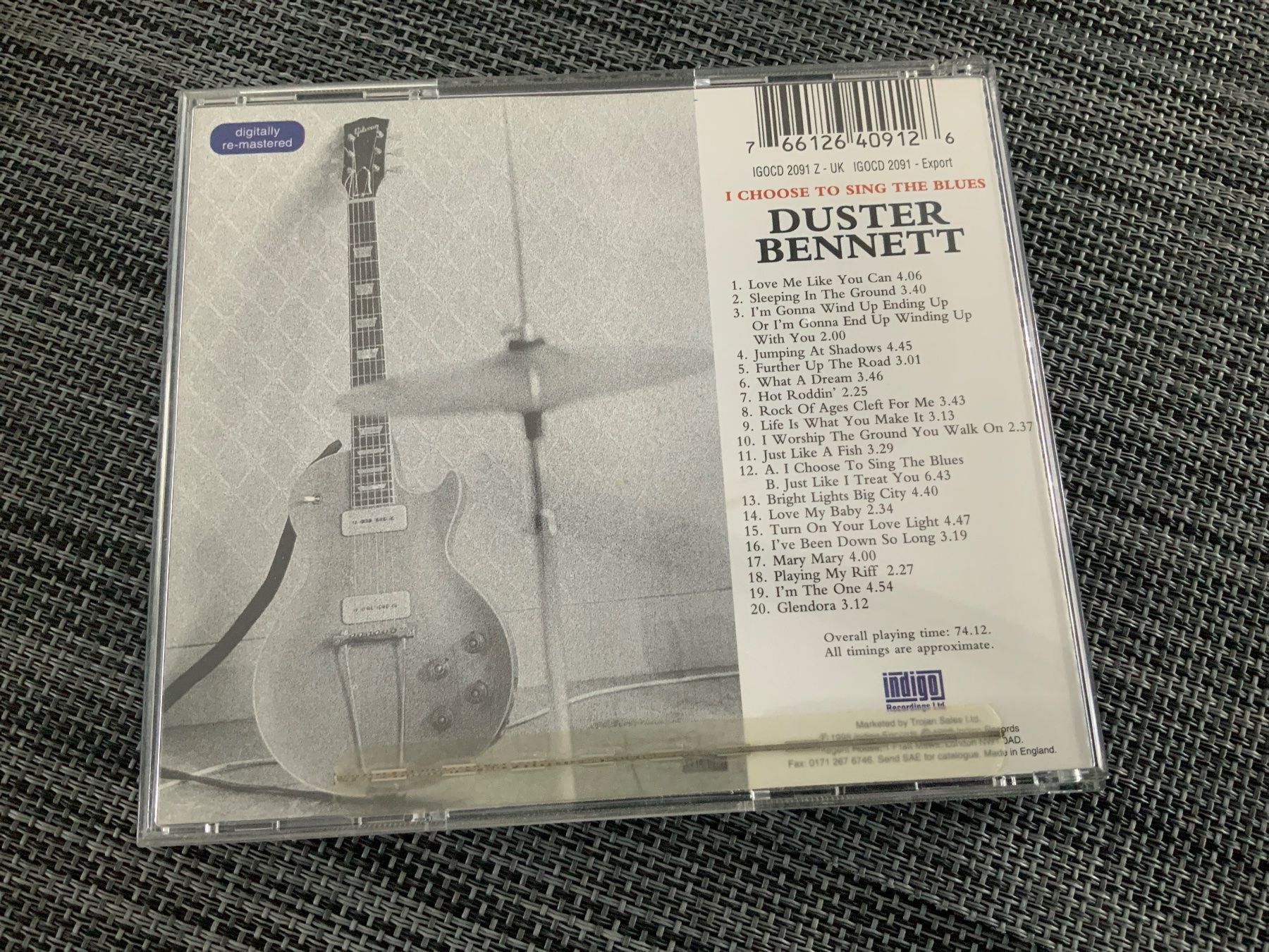 CD: Duster Bennett, I choose …, CD – Usato da Uster venduto da Macita56 1