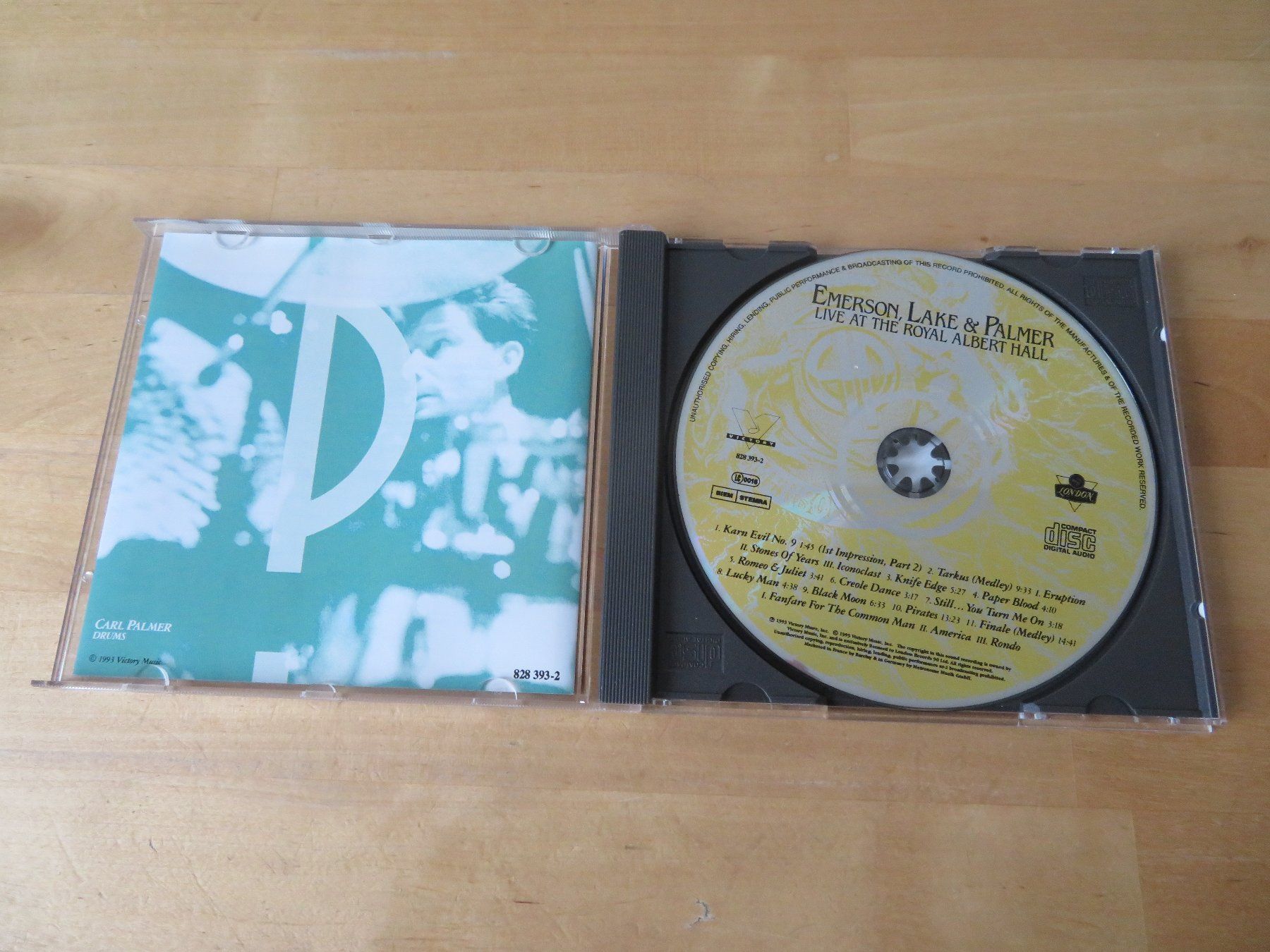 CDs: EMERSON LAKE & PALMER "Live Royal Albert Hall" – Gebraucht aus zürich von Goldimmund 1