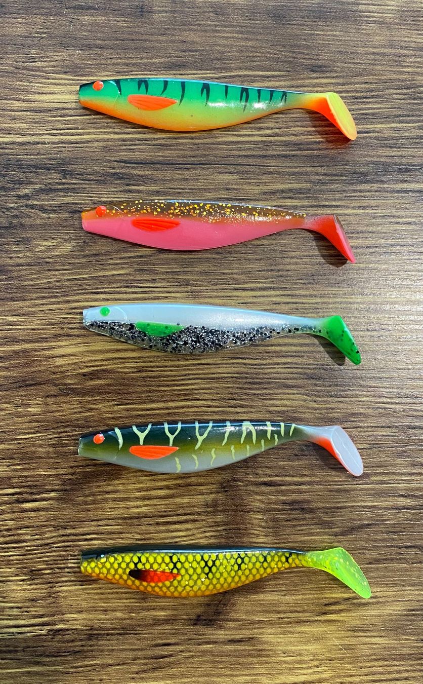 Köder: BALZER Shirasu UV Booster Shad 10cm - Set – Neu und originalverpackt aus Widnau von Fishingtackle_Oggy