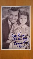 Camie King, Original Autogramm auf Foto in s/w