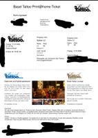 Neu 3 Tickets Basel Tattoo Premiere 17.07.26 SektorL2Reihe12