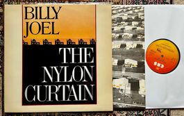 LP US Pop Rock Piano Sänger Billy Joel 1982 The Nylon Curtan