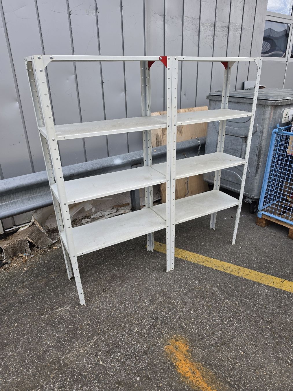 Scaffali: Metallregal weiss 3 Ebenen  – Usato da WIL SG venduto da Sprin319 1