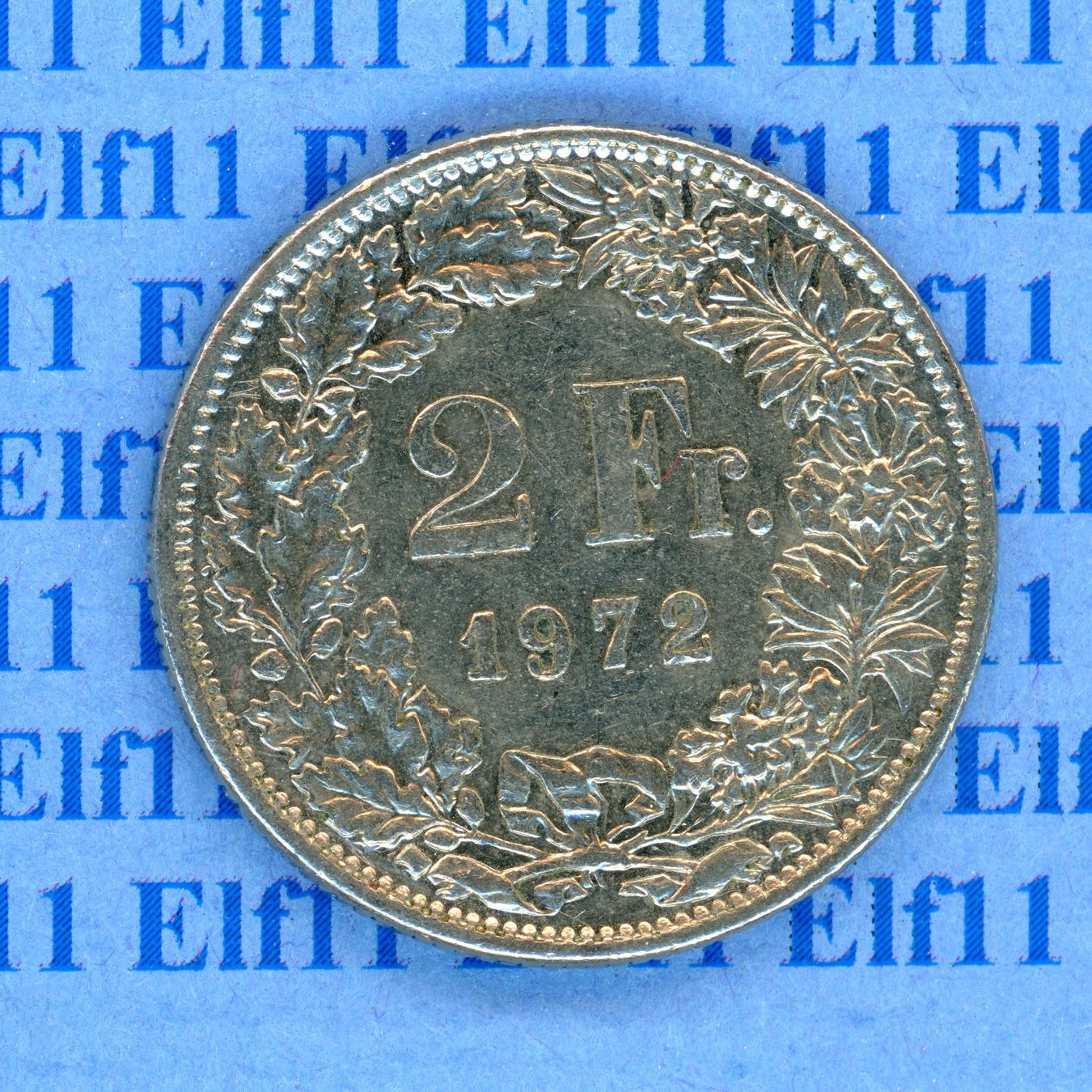 Tutti le monete: CHF___2.00 1972 -vz 2 Franken – Usato da Widnau venduto da Elf11