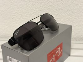 Ray-Ban Sonnenbrille RB3751CH Chromance Schwarz Polarized