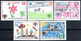 ** POSTFRISCH ** MONACO INTERNATIONALES JAHR DES KINDES 1979