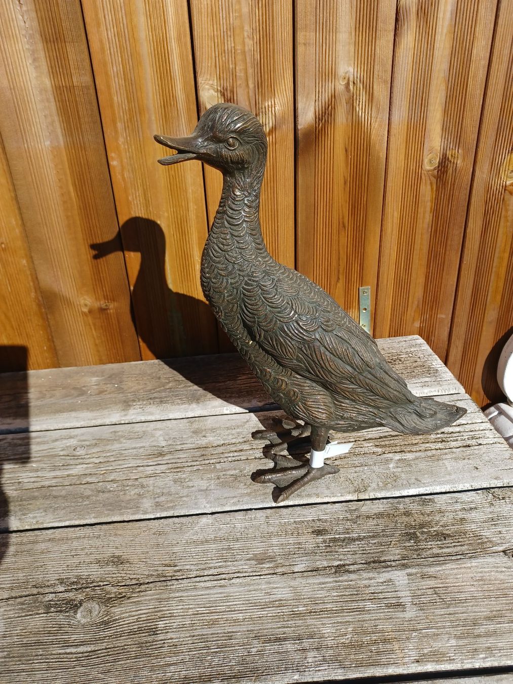 Statuette: Ente aus Bronze – Nuovo (secondo la descrizione) da Wangen a.Aare venduto da Schneckenparadies