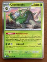 Pokemon Chesnaught Holo (Versand gratis)