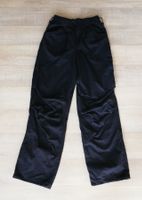 schwarze Stoffhose / Parachute Pants Bershka, Gr. XS