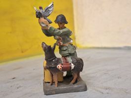 Soldat colombophile suisse