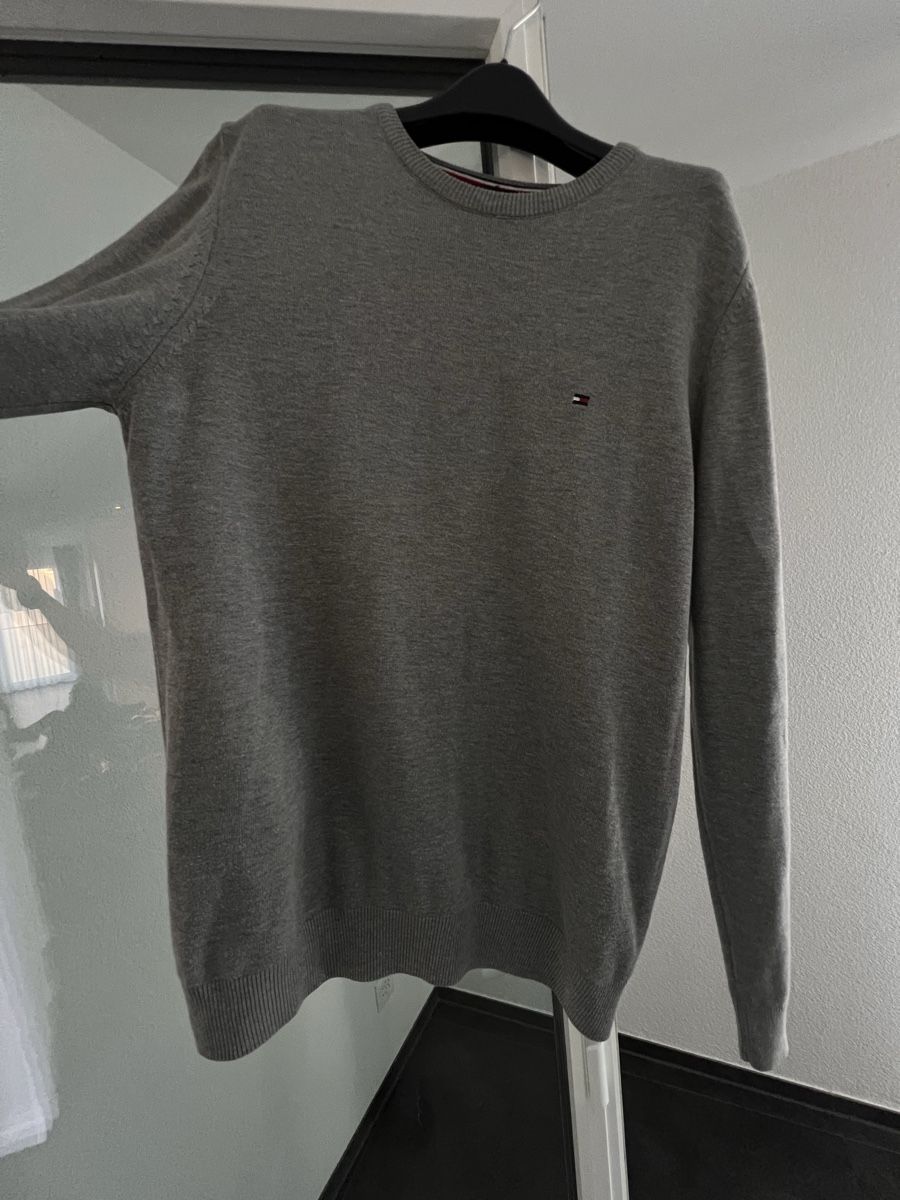 Tommy Hilfiger Maglioni & Felpe: Pullover Tommy Hilfiger grau Baumwolle Grösse M neu – Nuovo e nell'imballaggio originale da Winterthur venduto da ChicMarkt 3