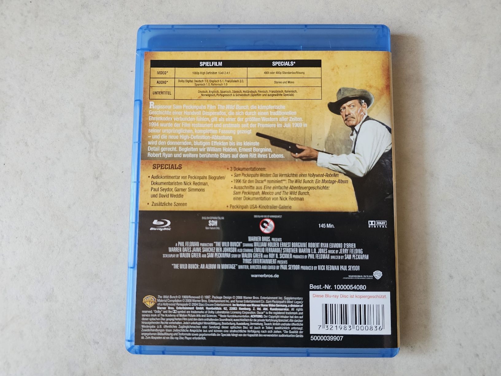 Tutti i DVDs: The Wild Bunch  /  Bluray Director's Cut – Usato da Schneisingen venduto da backstore24 1
