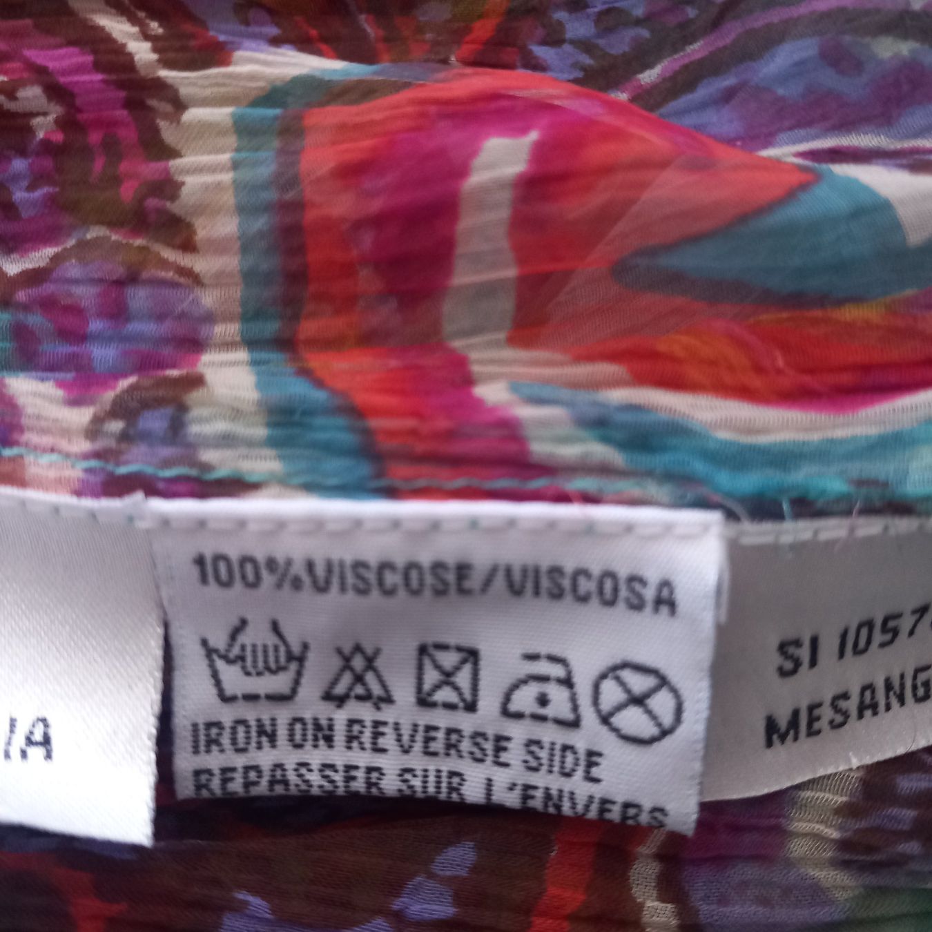 Tuniche: wunderschöne Derhy Tunika Gr. L Boho Shabby Farbig – Usato da Nottwil venduto da cecilia44 4
