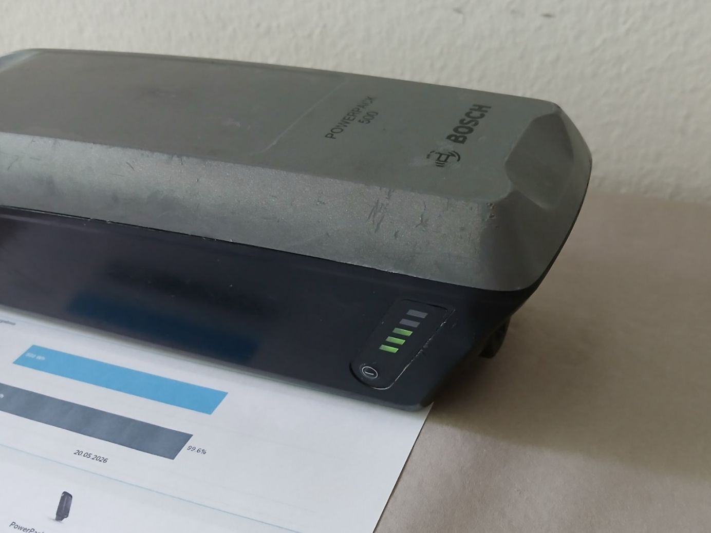 Bosch Batterie: Powerpack 500 Akku - 498Wh 99.6% mit Bosch Messbericht – Usato da Winterthur venduto da .-thx-. 1