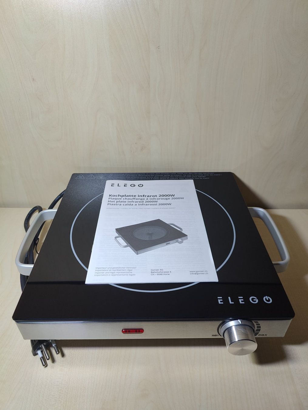Küchengeräte: Kochplatte Infrarot 2000W NEU – Neu (gemäss Beschreibung) aus Sulgen von WhiteWolf3