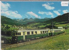 Bodensee-Toggenburg-Bahn bei Nesslau-Neu St. Johann