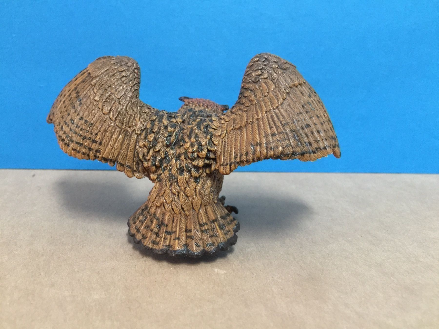 Schleich Statuette: Schleich Uhu 14738 Eule Vogel – Usato da Ennetbaden venduto da mapa05 2