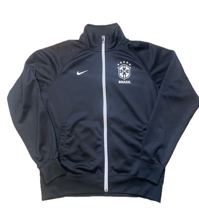 Nike Brasil Trainingsjacke schwarz, Size M
