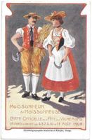 Vevey Fête des Vignerons 4.-11.8.1905 Moissonneur et Moiss.