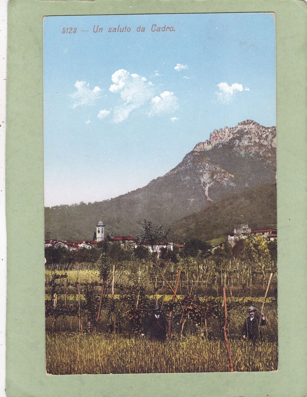 Cartoline postali: Un  saluto da Cadro – Usato da Herisau venduto da Lisegrat2008