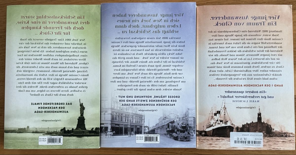 Libri: Sonja Roos - eine grenzenlose Welt - Trilogie – Nuovo (secondo la descrizione) da Wettingen venduto da elybis 1