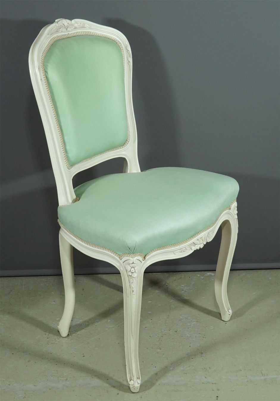 Pfister Sedie: Vintage Rokoko Stuhl Shabby Chic – Usato da Meggen venduto da Brockitare 2