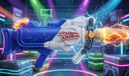 Nerf Super Soaker Hydra Wasserpistole Schwimmbad