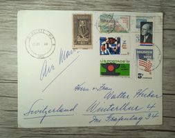 TR45 Enveloppe + Timbre USA 1965