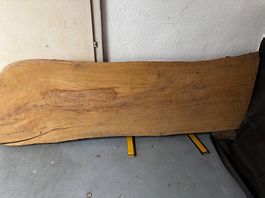 Birnbaum Stammholzplatte 240 cm