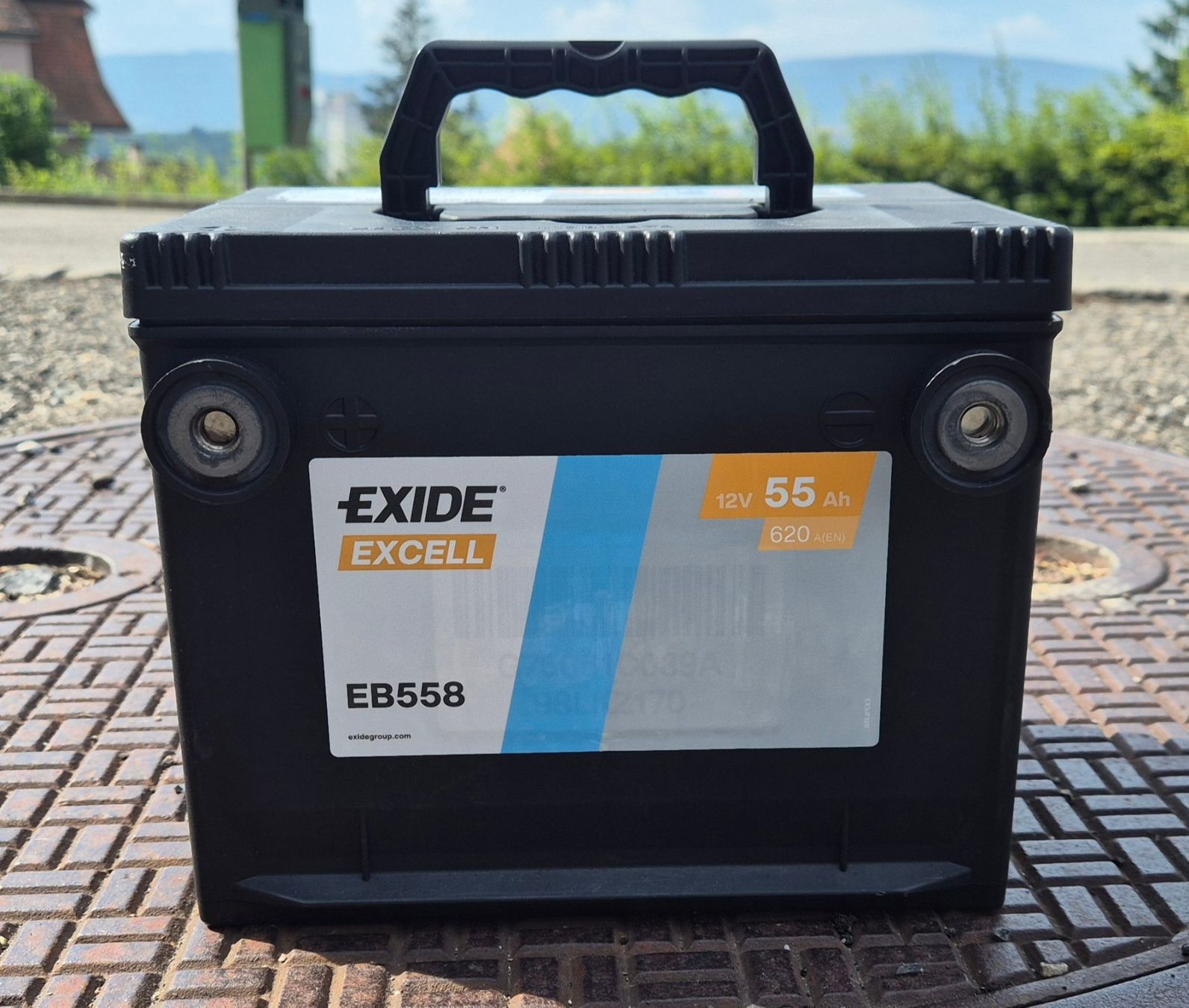 Batterien: Autobatterie EXIDE  EXCELL EB558 12V 55 Ah – Neu (gemäss Beschreibung) aus Herzogenbuchsee von Bearman