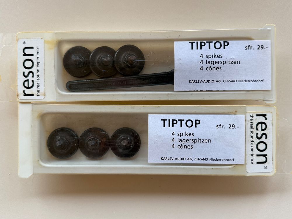 Reson Spikes für Boxen/Lautsprecher (Gebraucht) in Reinach BL für CHF 6 ...