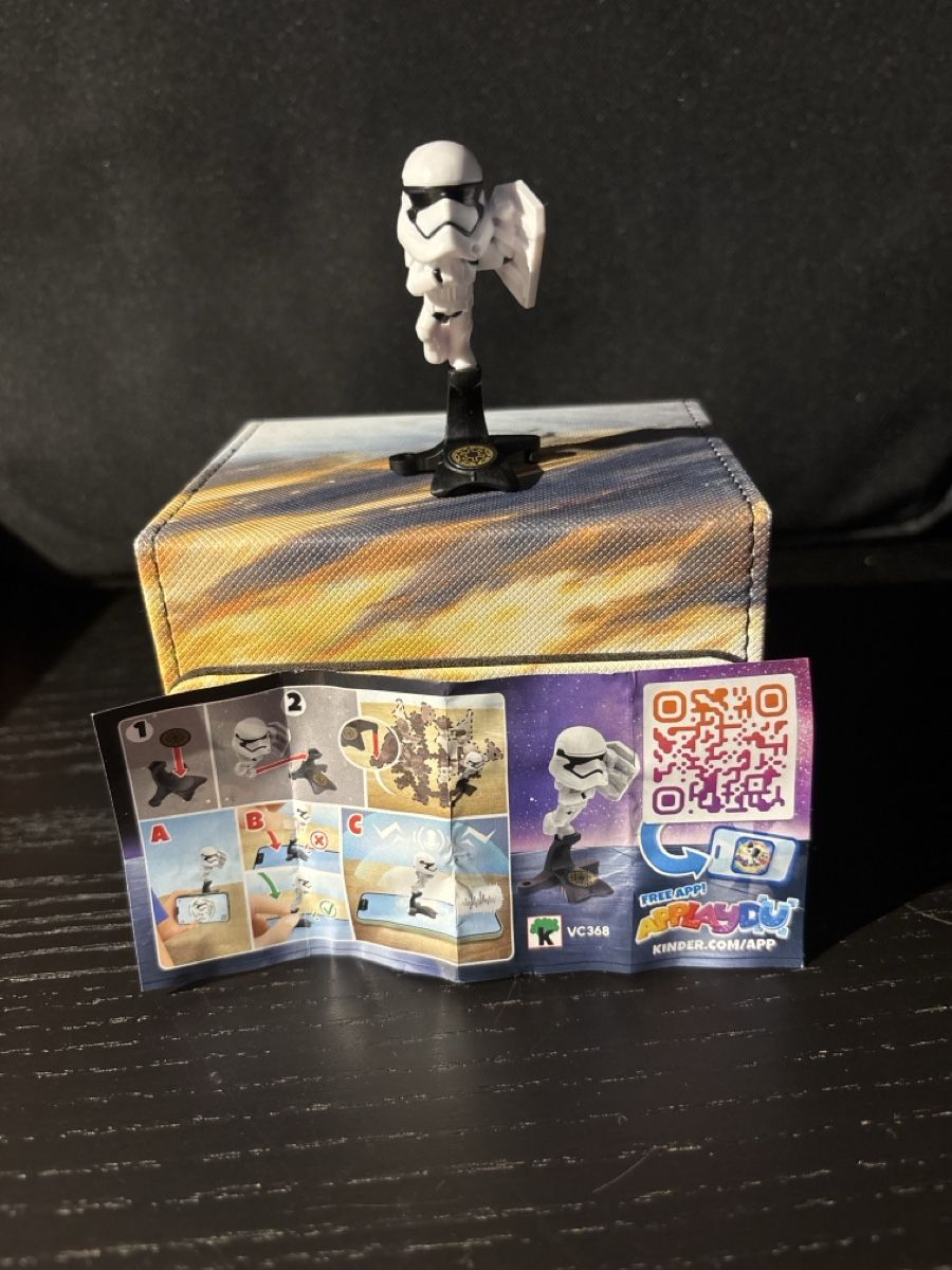 Star Wars Statuette: Stormtrooper von Star Wars 2025 mit Beipackzettel und Kleber – Nuovo e nell'imballaggio originale da Köniz venduto da Vamp-Wer