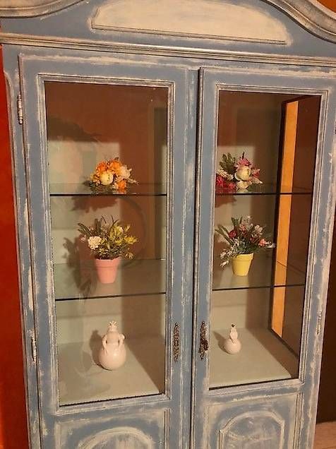 Vitrinen: Vitrine / Glasvitrine aus Vollholz – Gebraucht aus Schleitheim von Oivica 3