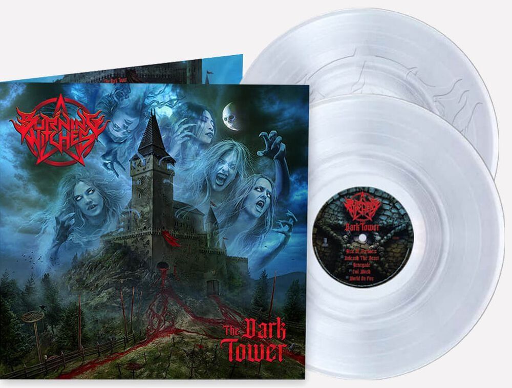 Dischi in vinile: Burning Witches - The Dark Tower - Clear Vinyl – Nuovo e nell'imballaggio originale da Lenzburg venduto da Pa_hcs 3