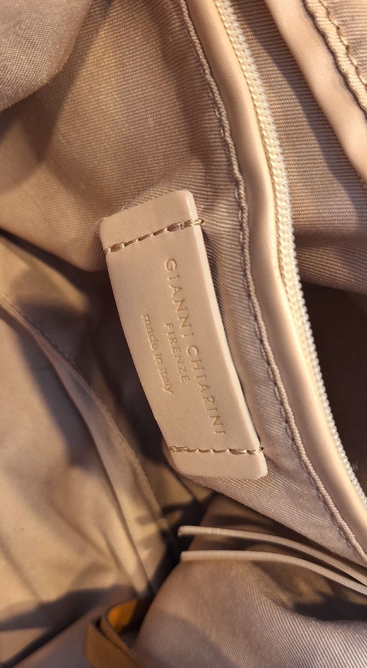 Gianni Chiarini Taschen für Damen: Damentasche Gianni Chiarini Leder Wildleder braun – Gebraucht aus Brugg AG von bacbac5757 4