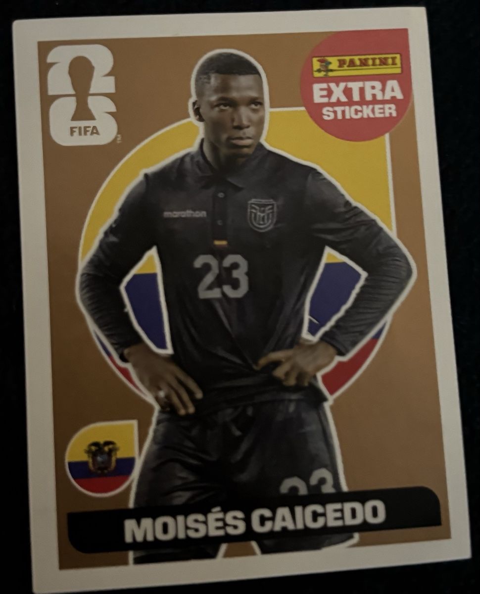 Panini Carte collezionabili: Extra Sticker Bronze Wm 2026 Caicedo – Nuovo (secondo la descrizione) da Pfäffikon ZH venduto da Huerlimaa01