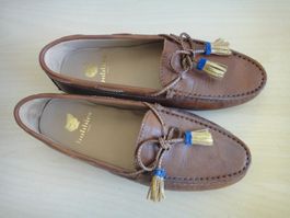 Neue Bobbies Mokassins aus Leder Gr. 37