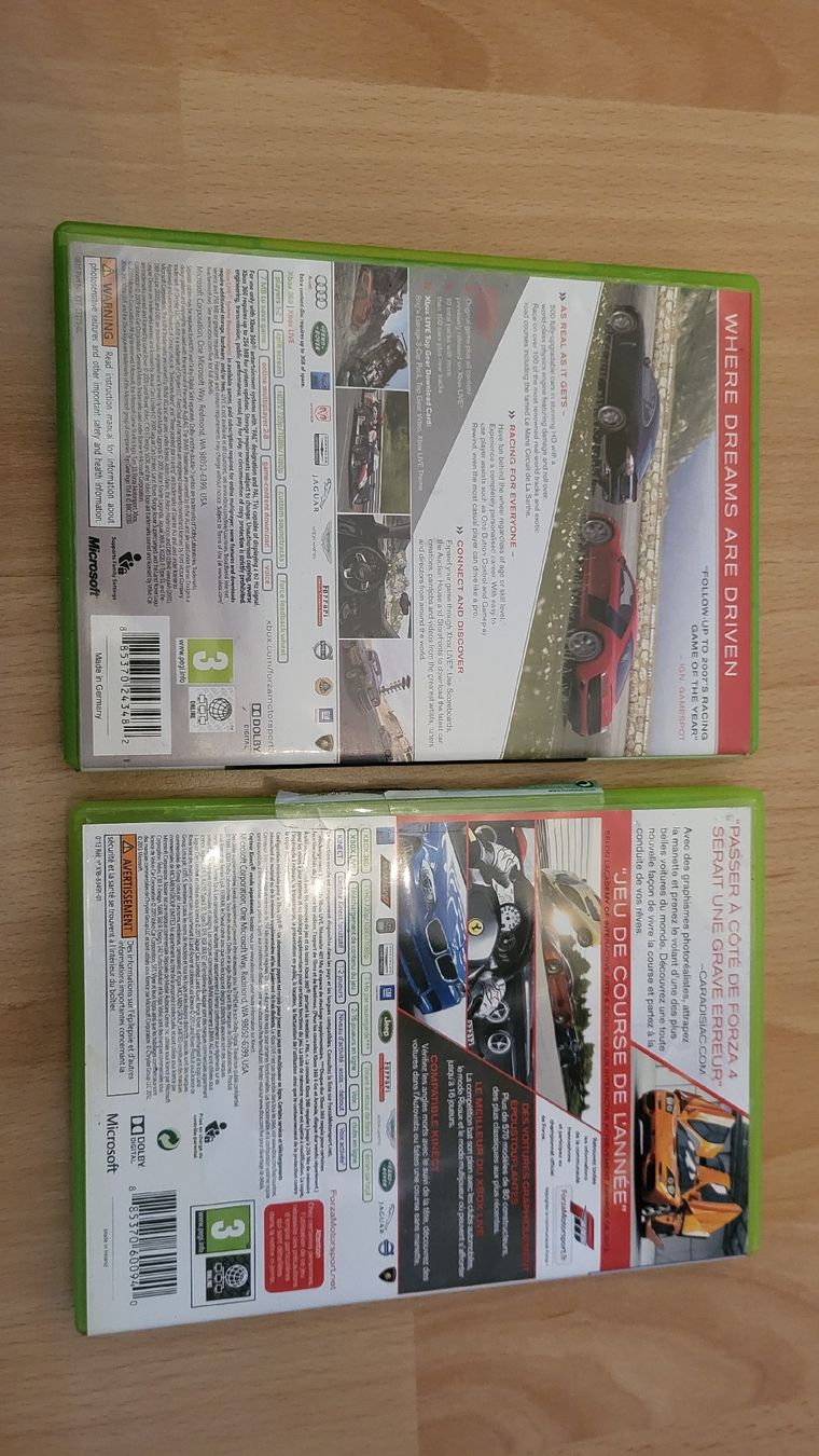 Giochi: X Box 360 Spiele Sammlung 4x Kompl.mit Anleitung. – Usato da Biel/Bienne venduto da Retrohr 3