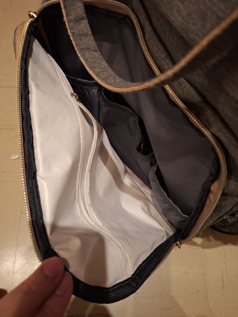 Borse & Zaini: Wickelrucksack grau – Usato da Beromünster venduto da Henri_78 2