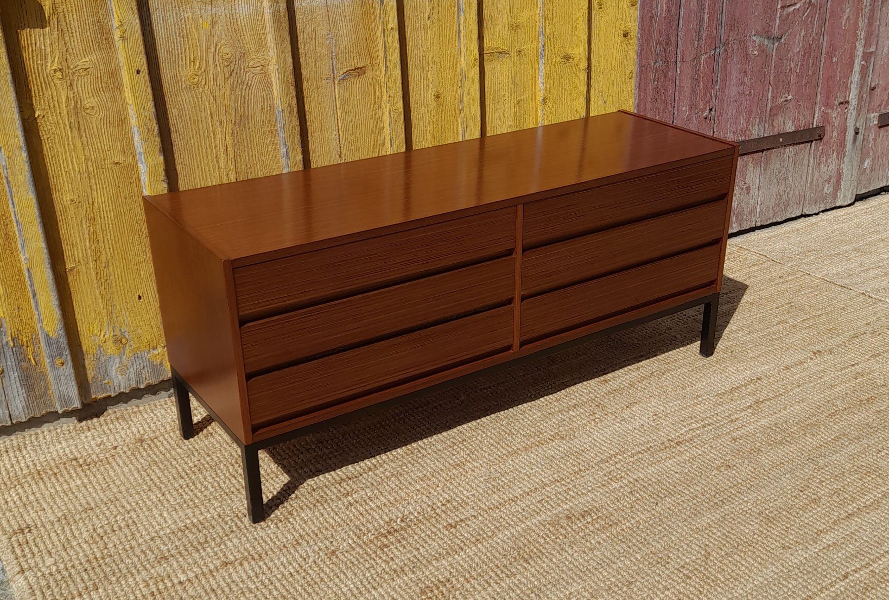 Kommoden: Mid Century Sideboard Teak optik (Wenge) – Gebraucht aus Haslen AI von Vintagelix 1